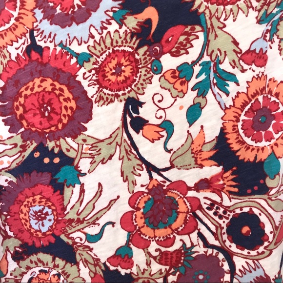 DONATED Anthro Deletta Amalia Peplum Top M - Picture 6 of 8